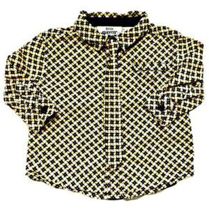 𝅺tori Spelling 70s Print Button Down Shirt with Tie